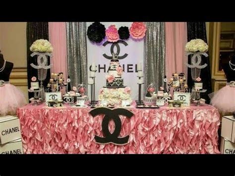 decoraciones para graduacion de coco chanel|270 ideas de Coco Chanel Party .